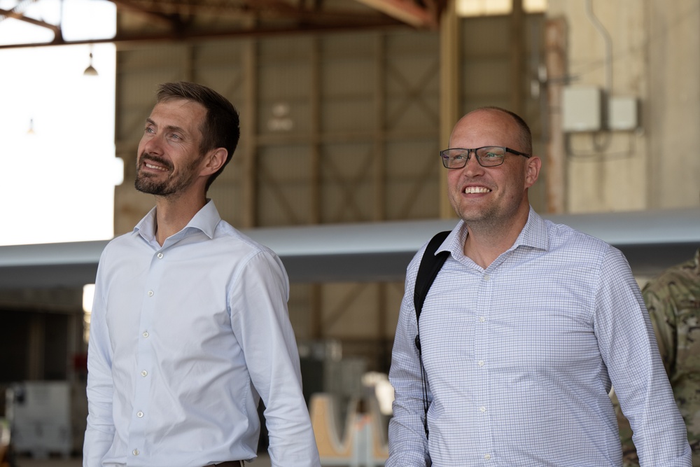 Military Reserve Exchange Program: Estonian Leaders Engage with California Air National Guard
