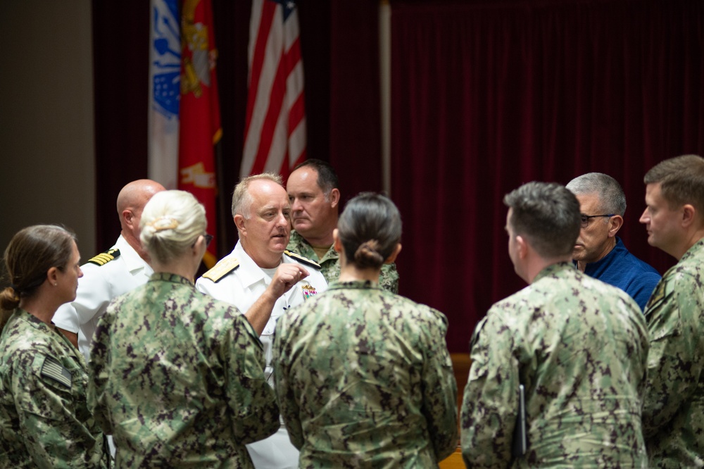 Navy Surgeon General Engages with San Diego Medical Personnel