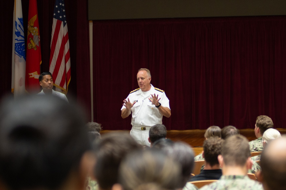 Navy Surgeon General Engages with San Diego Medical Personnel
