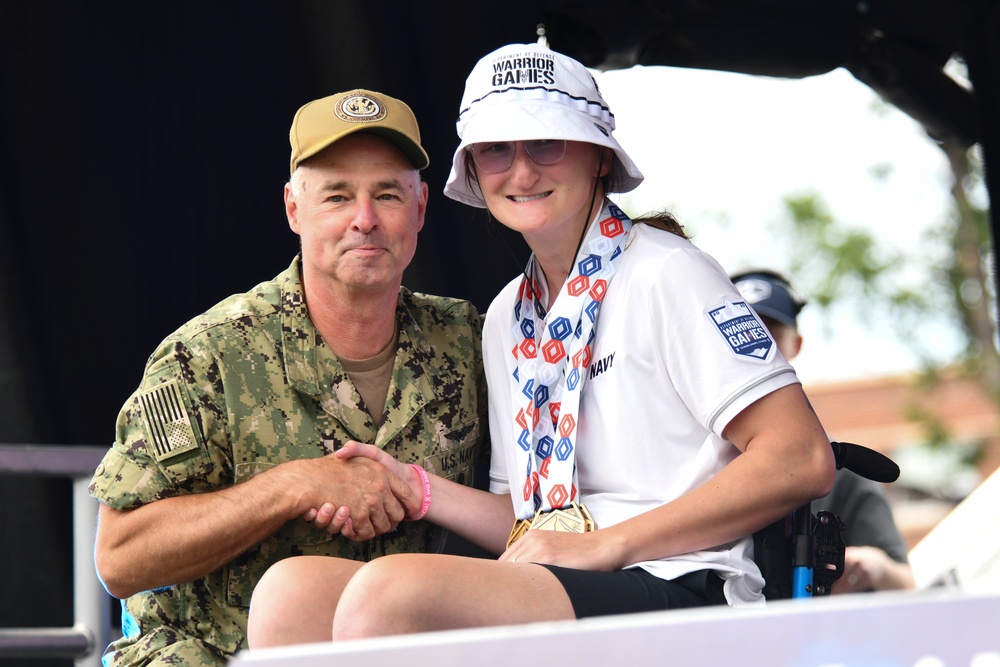 Shore Boss Thanks Heroes, Highlights Navy's Commitment to Wounded Warriors