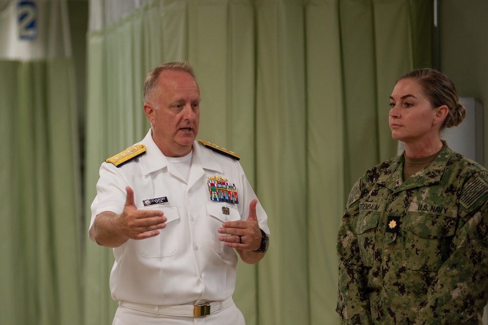 Navy Surgeon General Engages with San Diego Medical Personnel