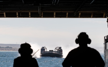 Shore to Sea: Landing craft delivers cargo to Somerset