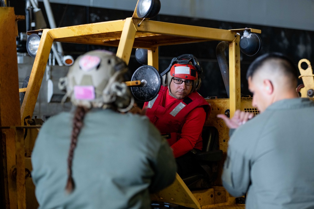 Shore to Sea: Landing craft delivers cargo to Somerset