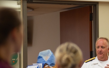 Navy Surgeon General Engages with San Diego Medical Personnel