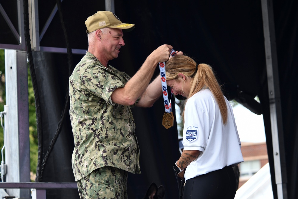 Shore Boss Thanks Heroes, Highlights Navy's Commitment to Wounded Warriors