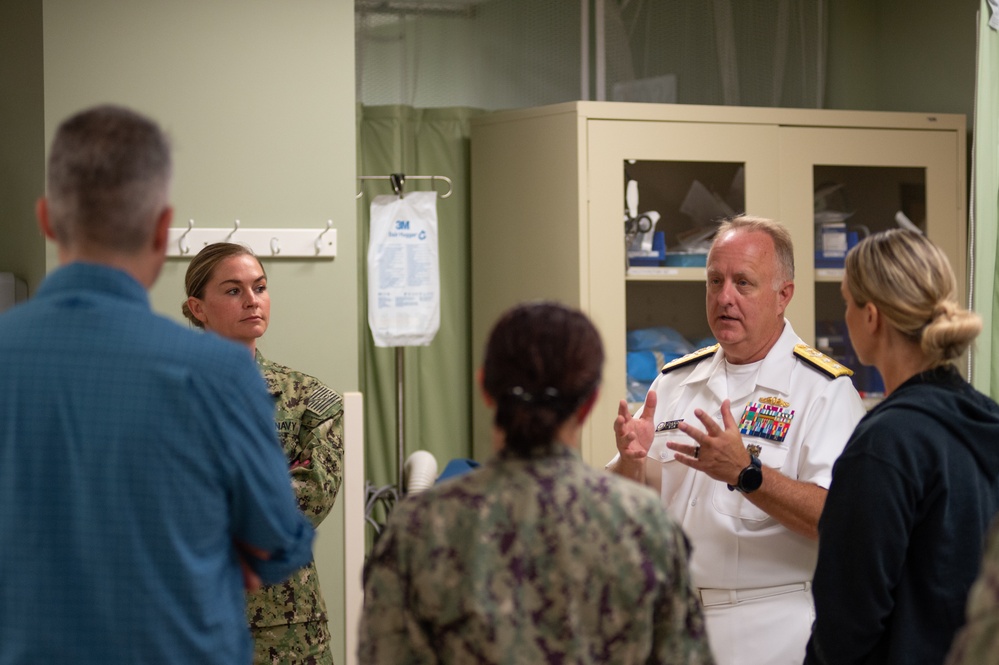 Navy Surgeon General Engages with San Diego Medical Personnel