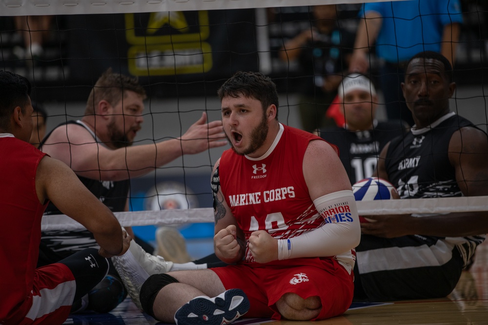 Sitting Volleyball Sets Off at the 2025 DoD Warrior Games