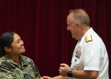 Navy Surgeon General Engages with San Diego Medical Personnel