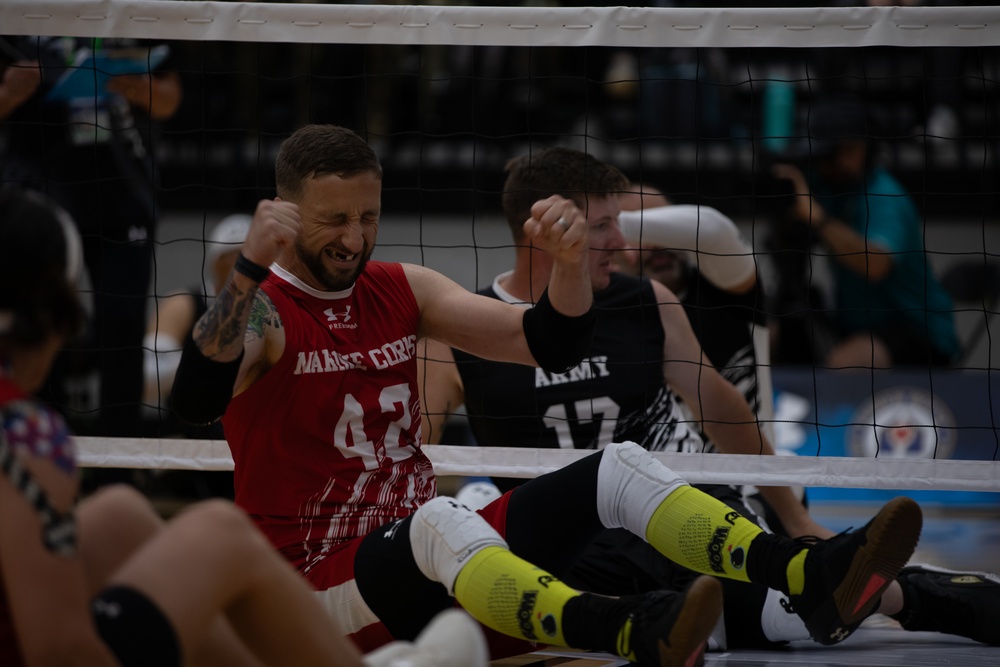 Sitting Volleyball Sets Off at the 2025 DoD Warrior Games