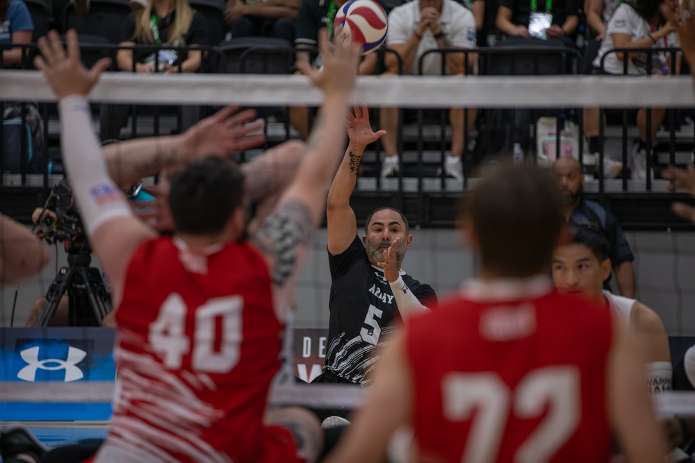 Sitting Volleyball Sets Off at the 2025 DoD Warrior Games