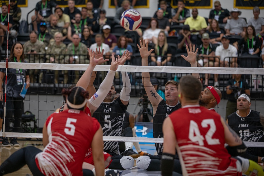 Sitting Volleyball Sets Off at the 2025 DoD Warrior Games