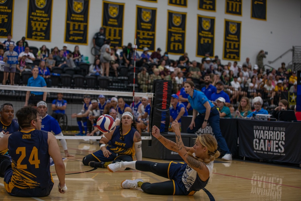 Sitting Volleyball Sets Off at the 2025 DoD Warrior Games