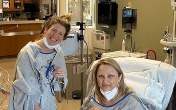 From Pacific to Atlantic: Life-Saving Kidney Transplant Gives Military Spouse a Second Chance at Life