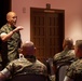 Sgt. Maj. Rodney E. Nevinger meets with I MEF senior enlisted leadership