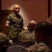 Sgt. Maj. Rodney E. Nevinger meets with I MEF senior enlisted leadership