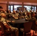 Sgt. Maj. Rodney E. Nevinger meets with I MEF senior enlisted leadership