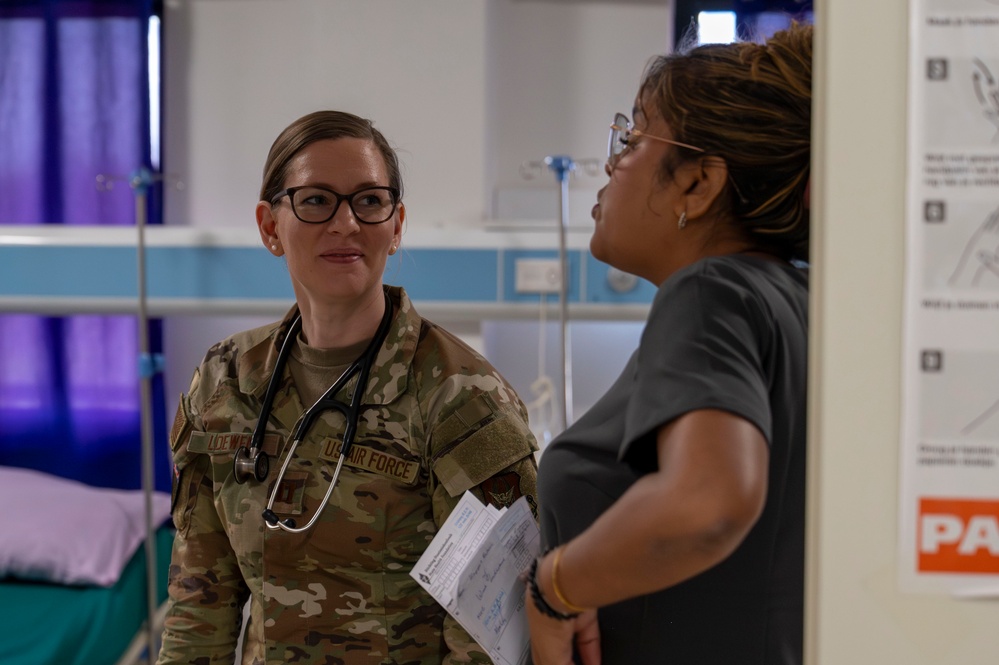 USAF personnel provide family medicine care during AMISTAD 25