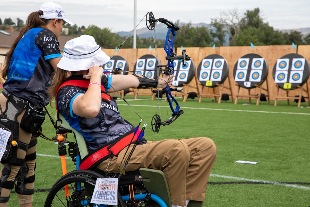 Team Navy competes in Warrior Games 2025
