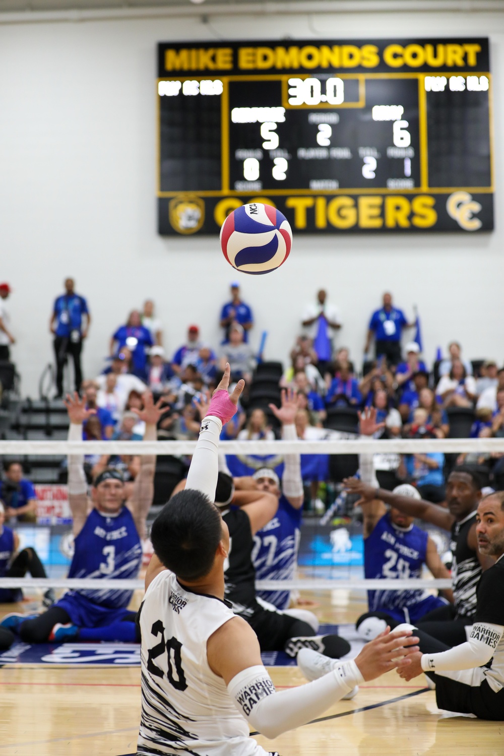 2025 DoD Warrior Games Sitting Volleyball Pool Play