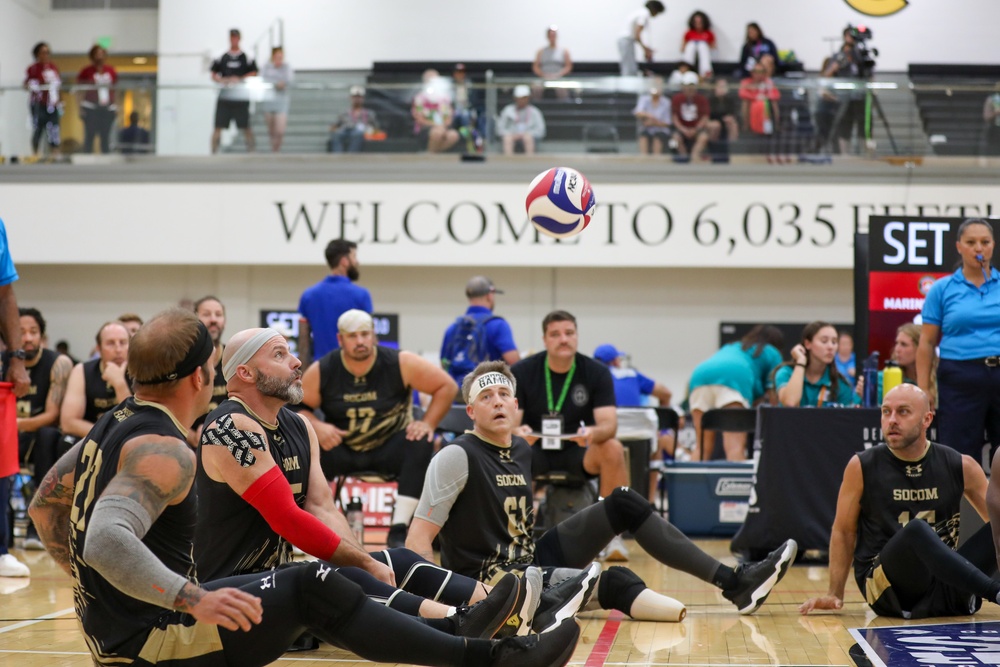 2025 DoD Warrior Games Sitting Volleyball Pool Play