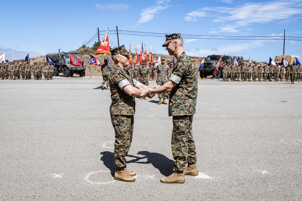 I Marine Expeditionary Force Information Group changes command