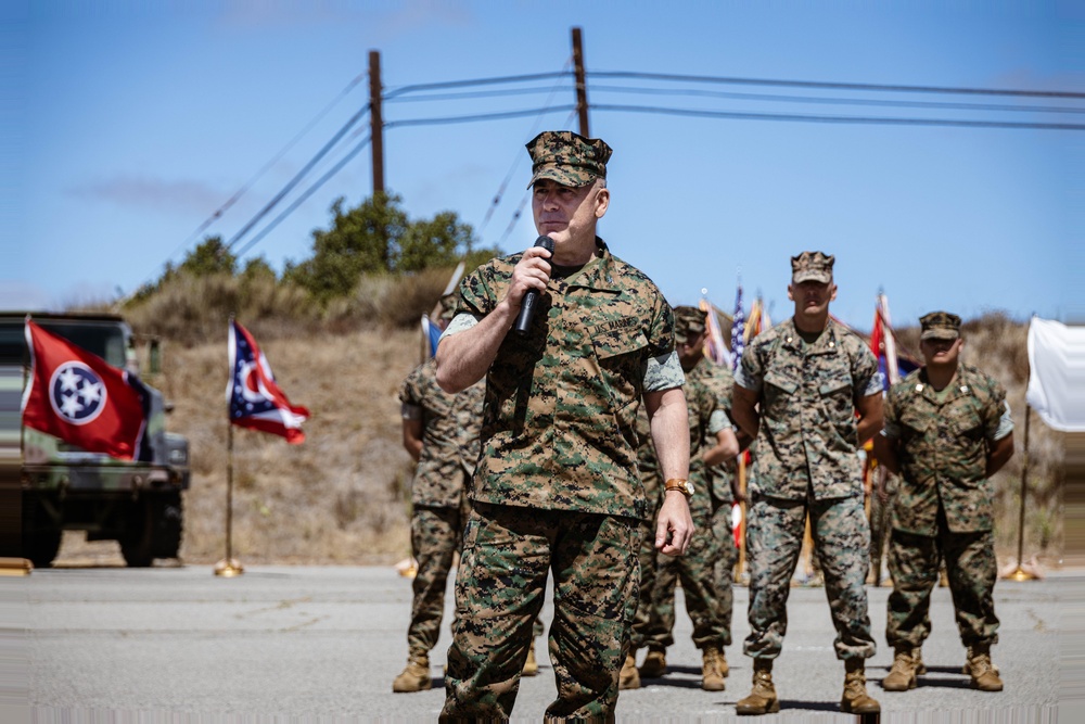 I Marine Expeditionary Force Information Group changes command