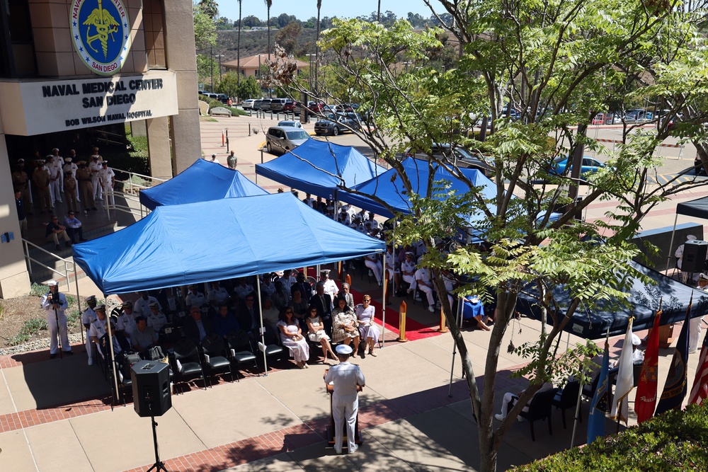 A time-honored tradition: Leadership transitions at Naval Medical Forces Pacific