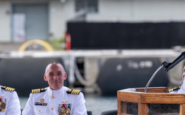 Submarine Squadron 7 Holds Change of Command Ceremony at Pearl Harbor