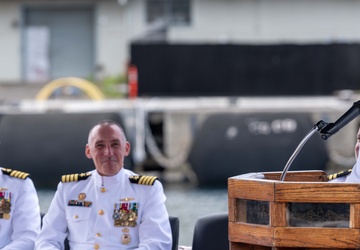 Submarine Squadron 7 Holds Change of Command Ceremony at Pearl Harbor