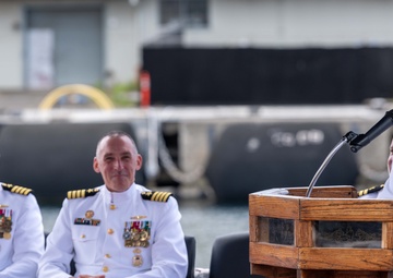 Submarine Squadron 7 Holds Change of Command Ceremony at Pearl Harbor