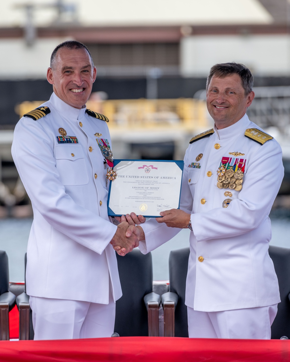 Submarine Squadron 7 Holds Change of Command Ceremony at Pearl Harbor