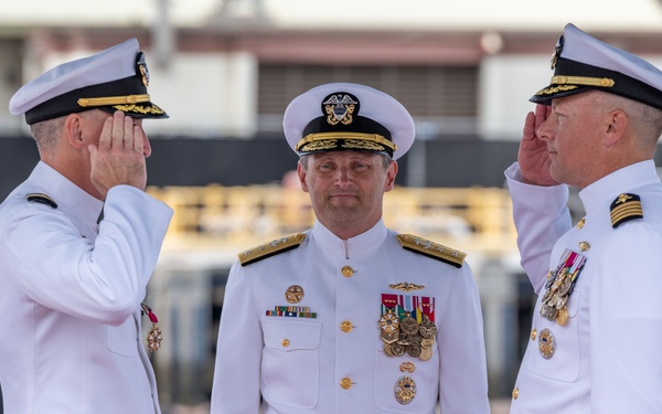 Submarine Squadron 7 Holds Change of Command Ceremony at Pearl Harbor