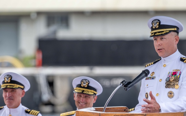 Submarine Squadron 7 Holds Change of Command Ceremony at Pearl Harbor
