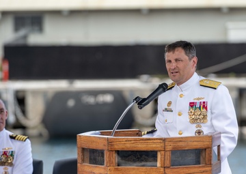 Submarine Squadron 7 Holds Change of Command Ceremony at Pearl Harbor