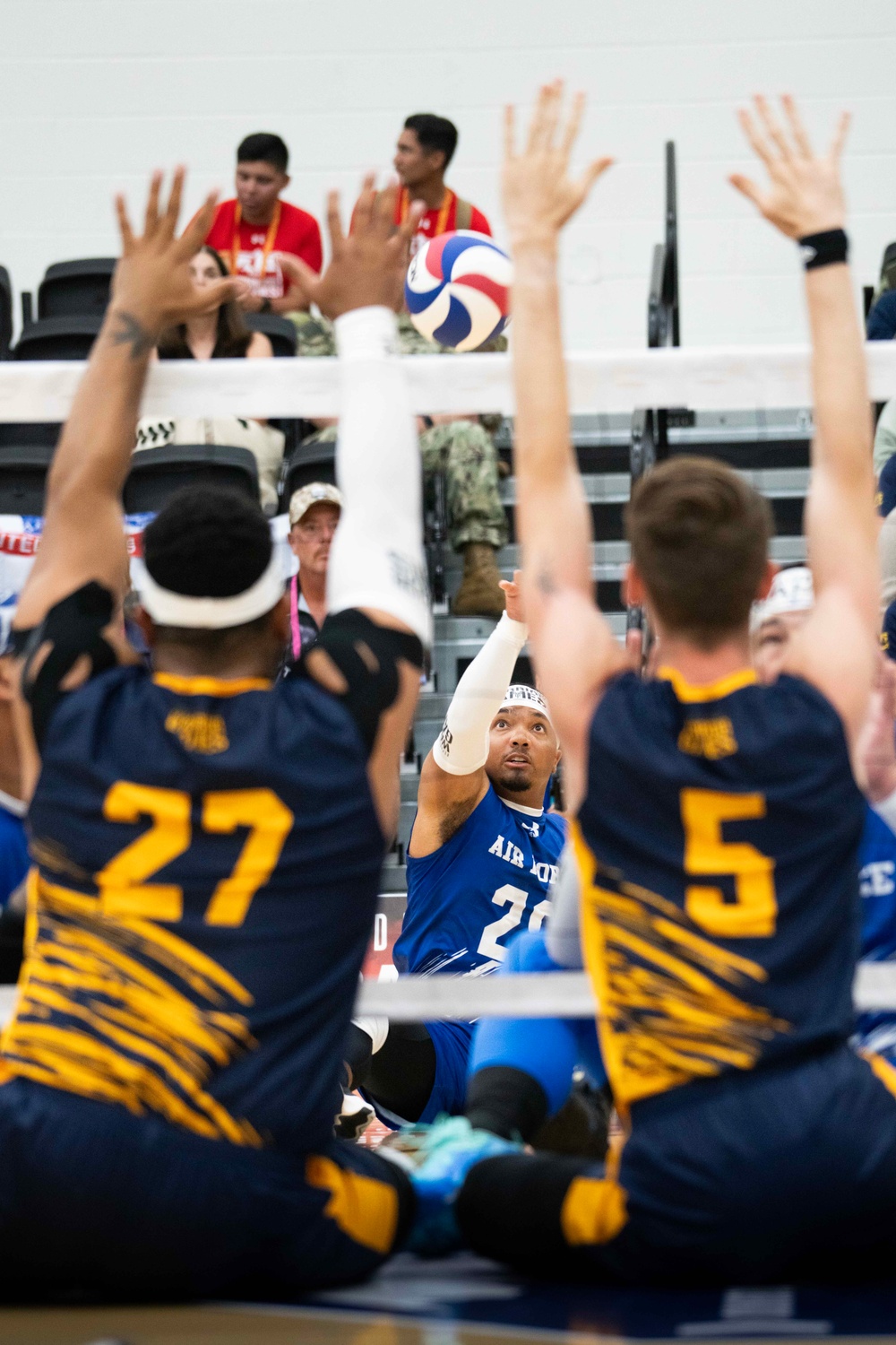 2025 DoD Warrior Games | Team Air Force | TSgt Adrian Martin (ret) | Sitting Volleyball