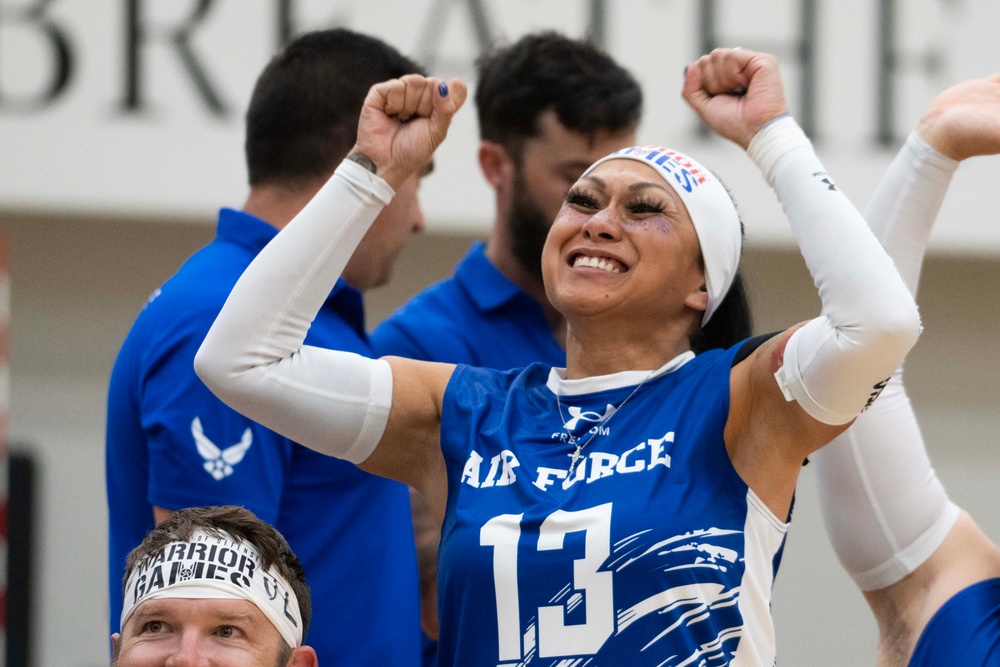 2025 DoD Warrior Games | Team Air Force | MSgt Rhoda Bargas | Sitting Volleyball