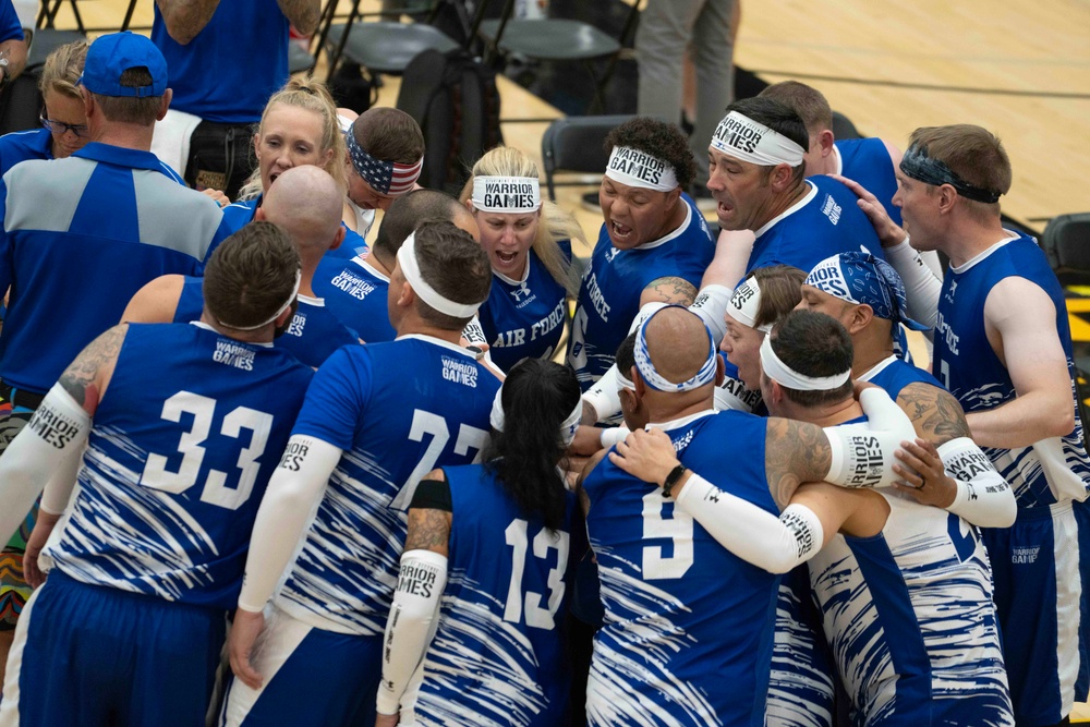 2025 DoD Warrior Games | Team Air Force | Sitting Volleyball