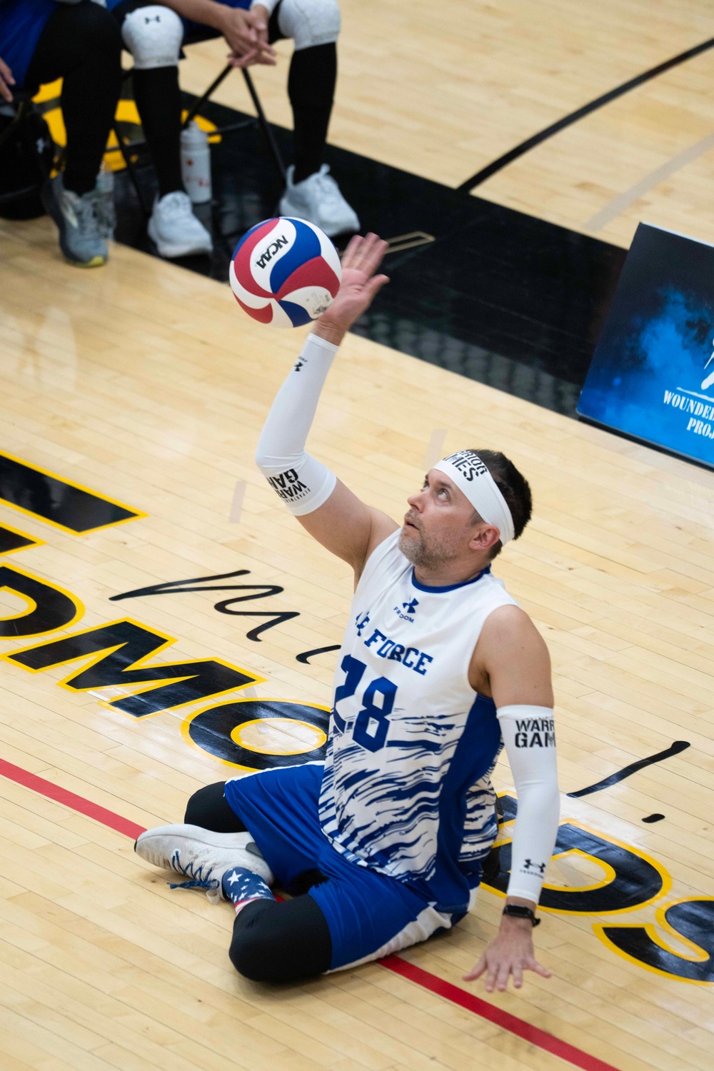 2025 DoD Warrior Games | Team Air Force | Lt. Col. Justin Finsley | Sitting Volleyball