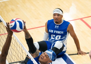2025 DoD Warrior Games | Team Air Force | CMSgt Jeremy Mapalo | Sitting Volleyball