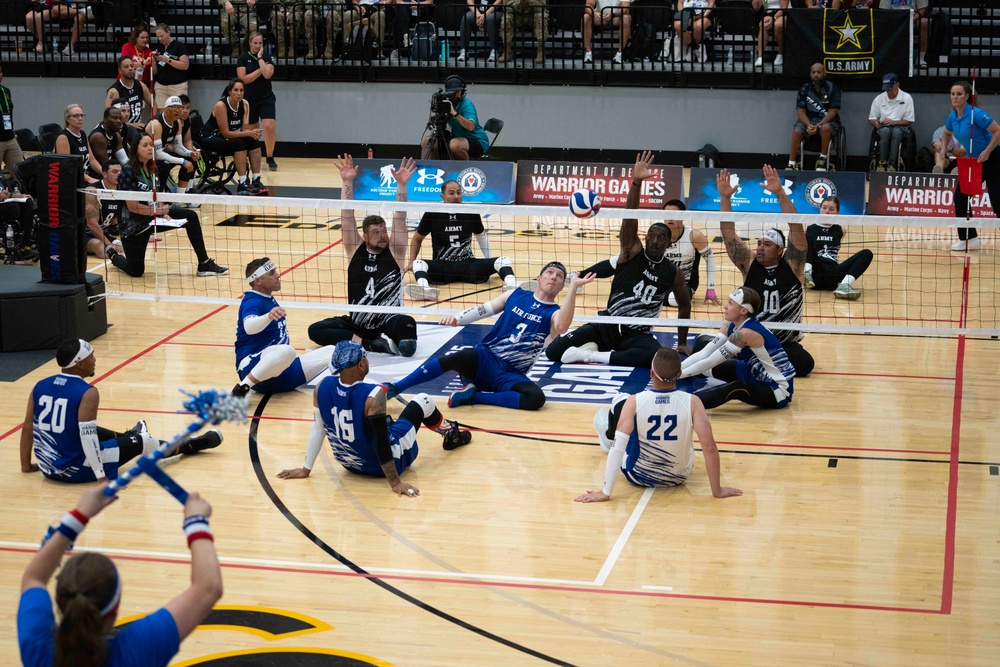 2025 DoD Warrior Games | Team Air Force | Sitting Volleyball
