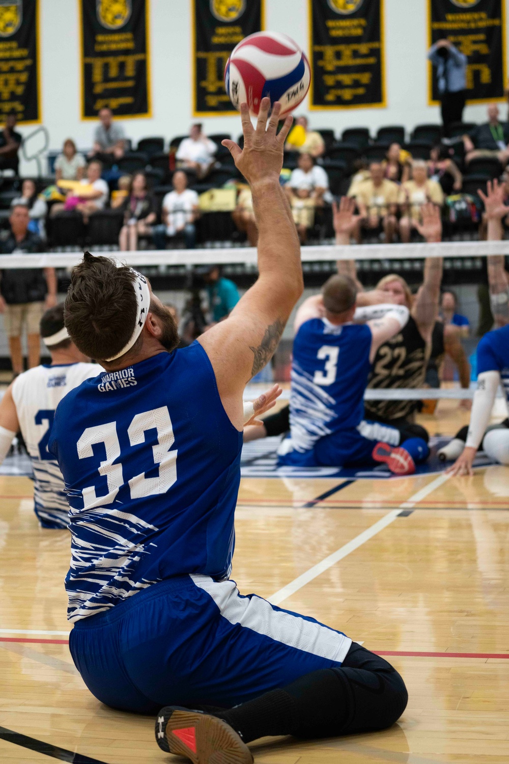 2025 DoD Warrior Games | Team Air Force | SSgt Curtis Belew | Sitting Volleyball