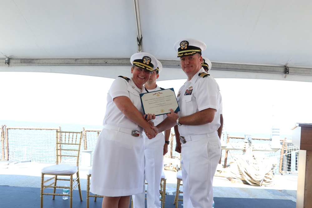 USS Gonzalez (DDG 66) Conducts Change of Command Ceremony