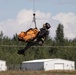 Alaska Air National Guardsmen showcase rescue demonstration during multi-agency hoist symposium