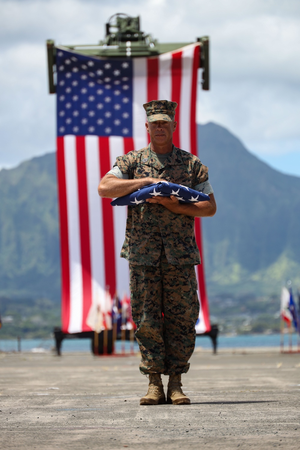 Sergeant Major Hopkins Retirement Ceremony