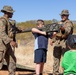 U.S. Marines with 2nd Bn., 1st Marines participate in family day event