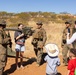 U.S. Marines with 2nd Bn., 1st Marines participate in family day event