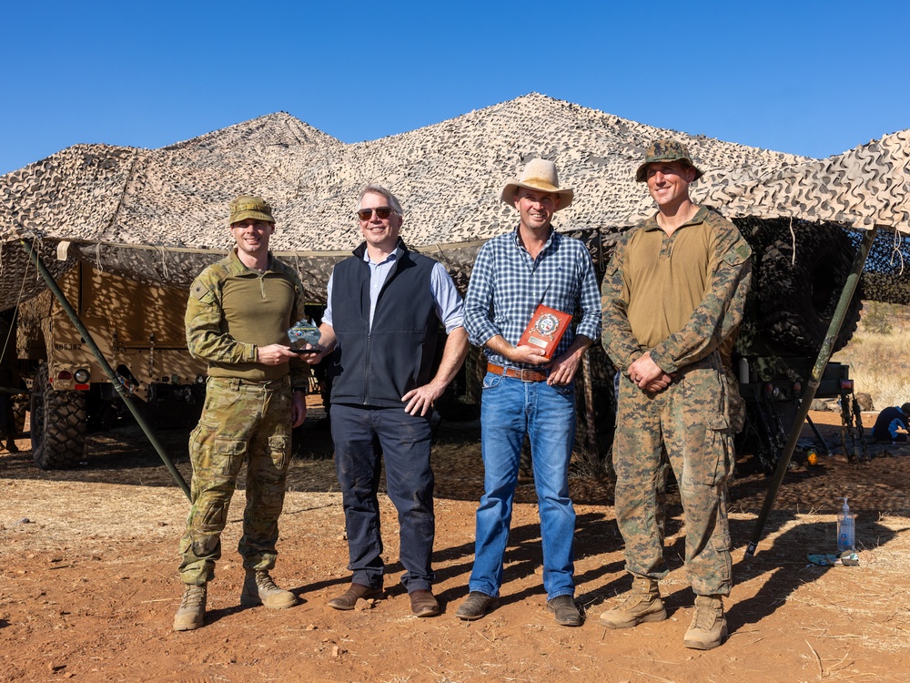 U.S. Marines with 2nd Bn., 1st Marines participate in family day event