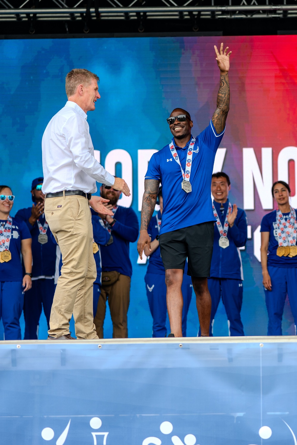 2025 DoD Warrior Games | Team Air Force | MSgt Corey Nowell | Track and Field