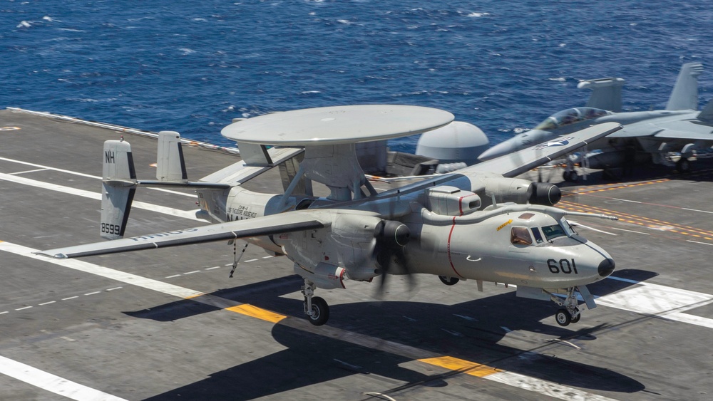 USS Theodore Roosevelt Conducts Flight Operations