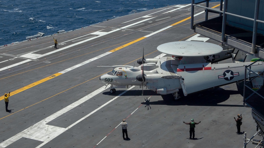 USS Theodore Roosevelt Conducts Flight Operations